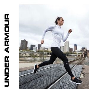 UNDER ARMOUR COLD GEAR LONG SLEEVE WHIE TOP